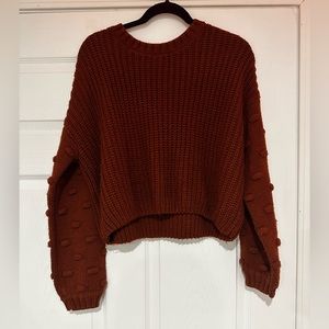 a sweater